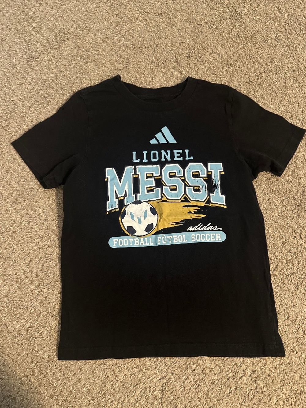Youth Small (8) Adidas Messi T-shirt